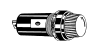 Chassis Screw type Fuse Holder for AGC Style fuses  2F7-001