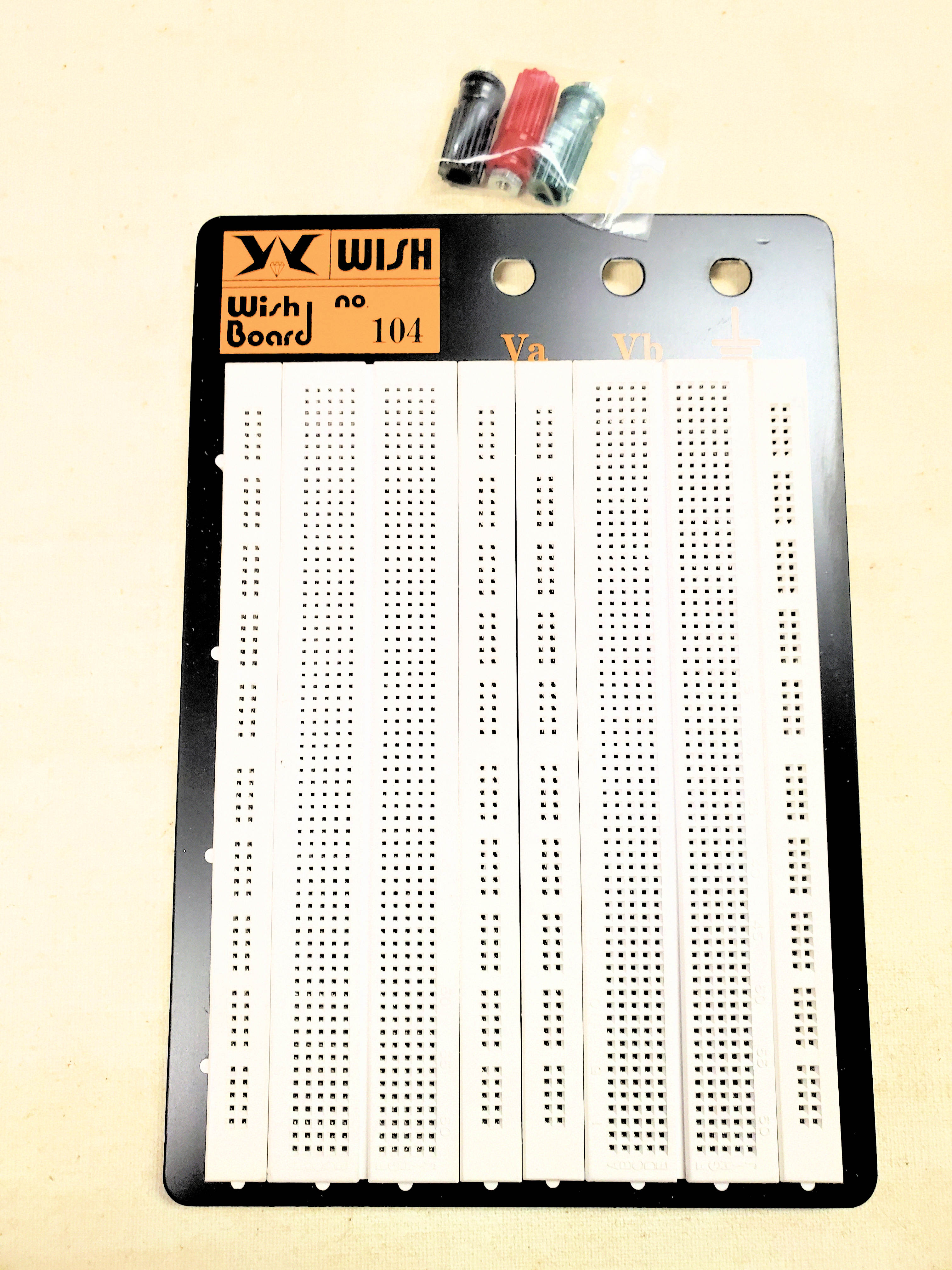 Wish Protoboard WB104 1280 tie points  2J5-1680  1 pc