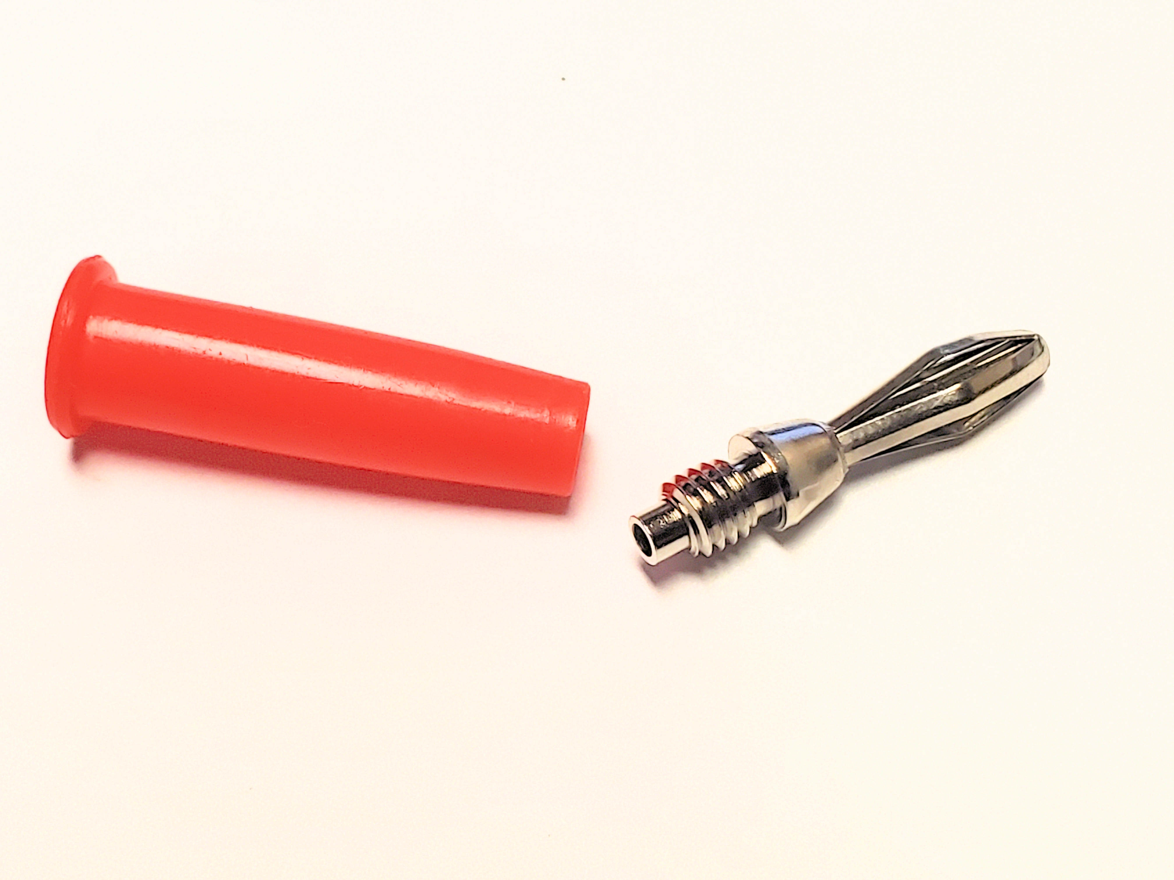 Red Banana Plug 2P1-100R