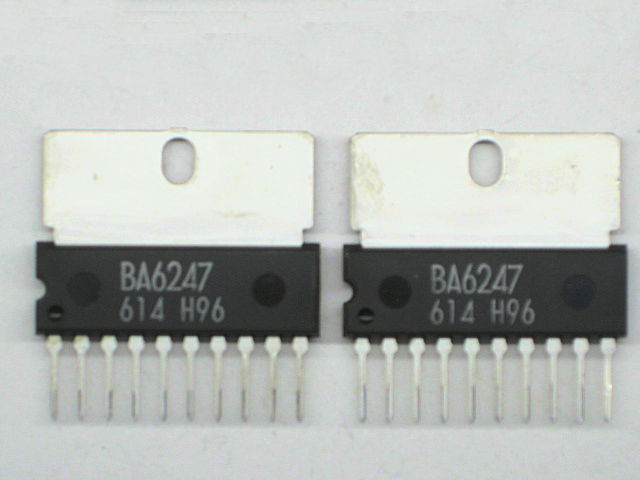 BA6247  W/HEAT SINK  10P SIP