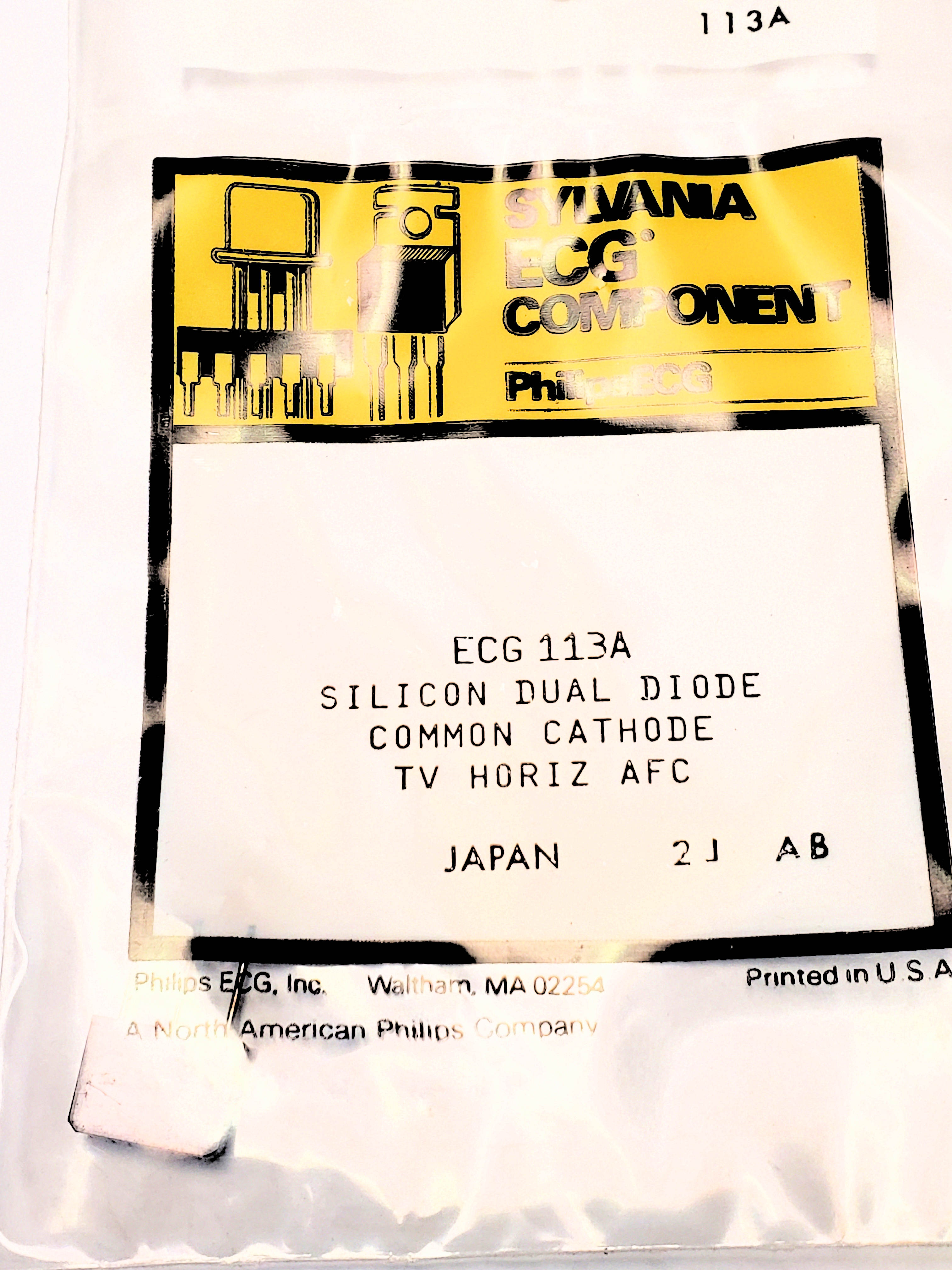 NTE113A D SI  Dual Diode