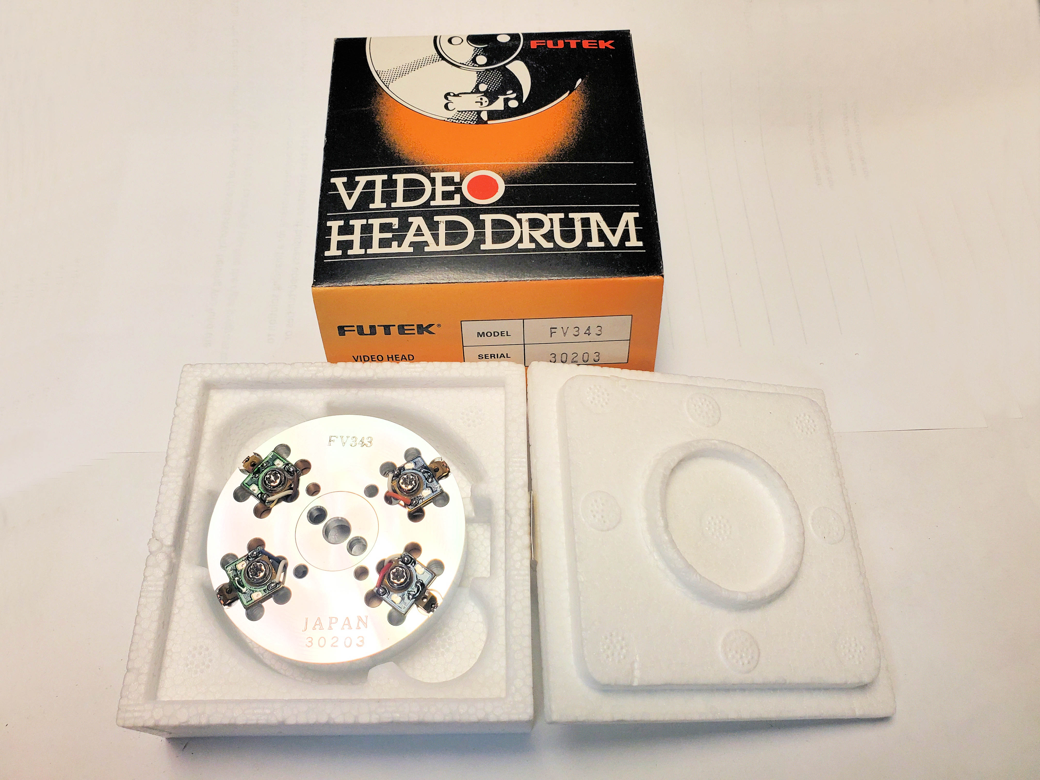 FV343 JVC Part No PU20850B VIDEO HEAD