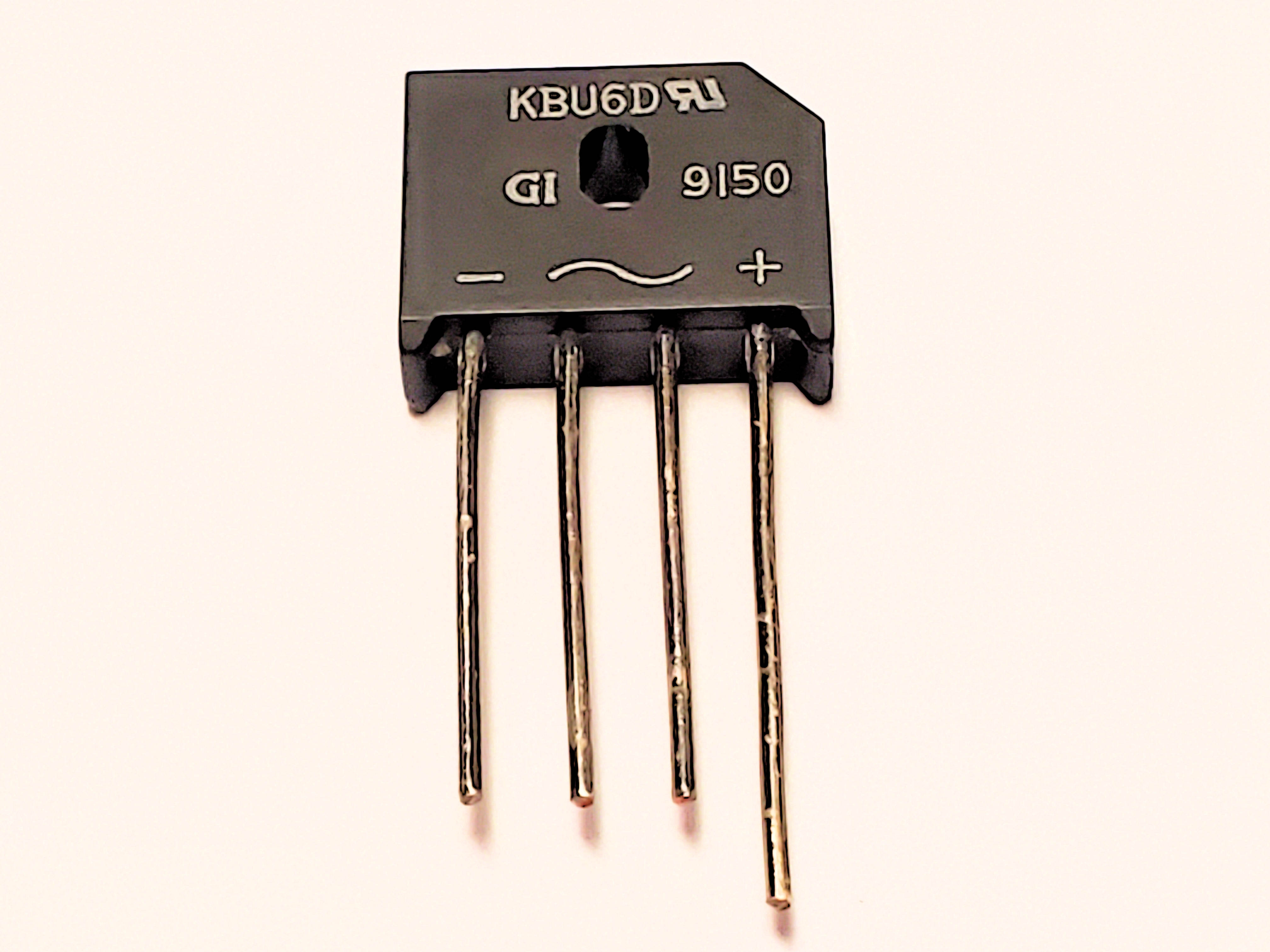 KBU6D 200V 6A  BRIDGE  SQUARE