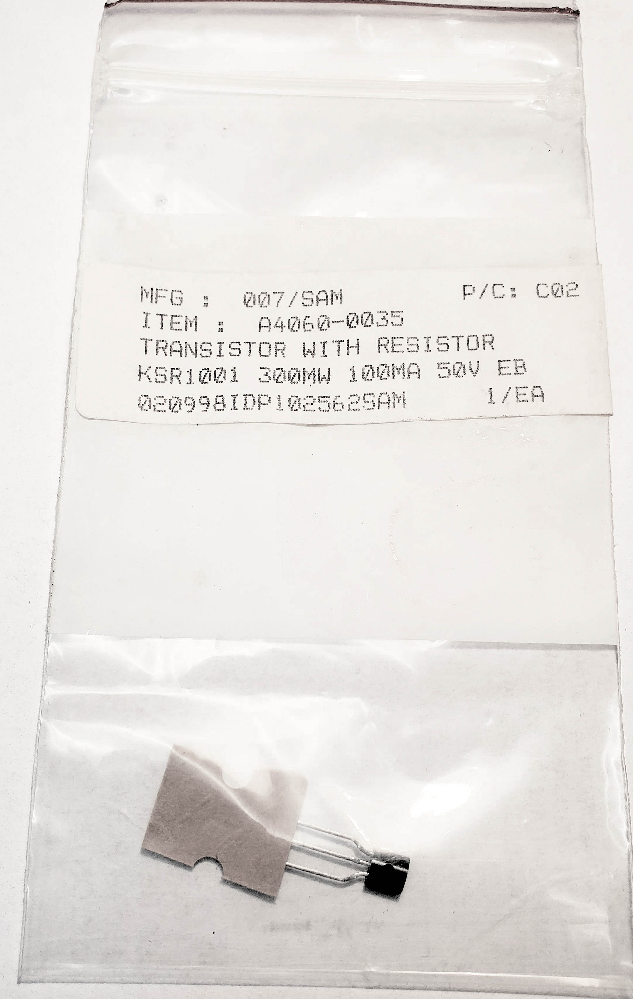 KSR1001  AKA DTC143ES RN1201 TO-92  1 pc