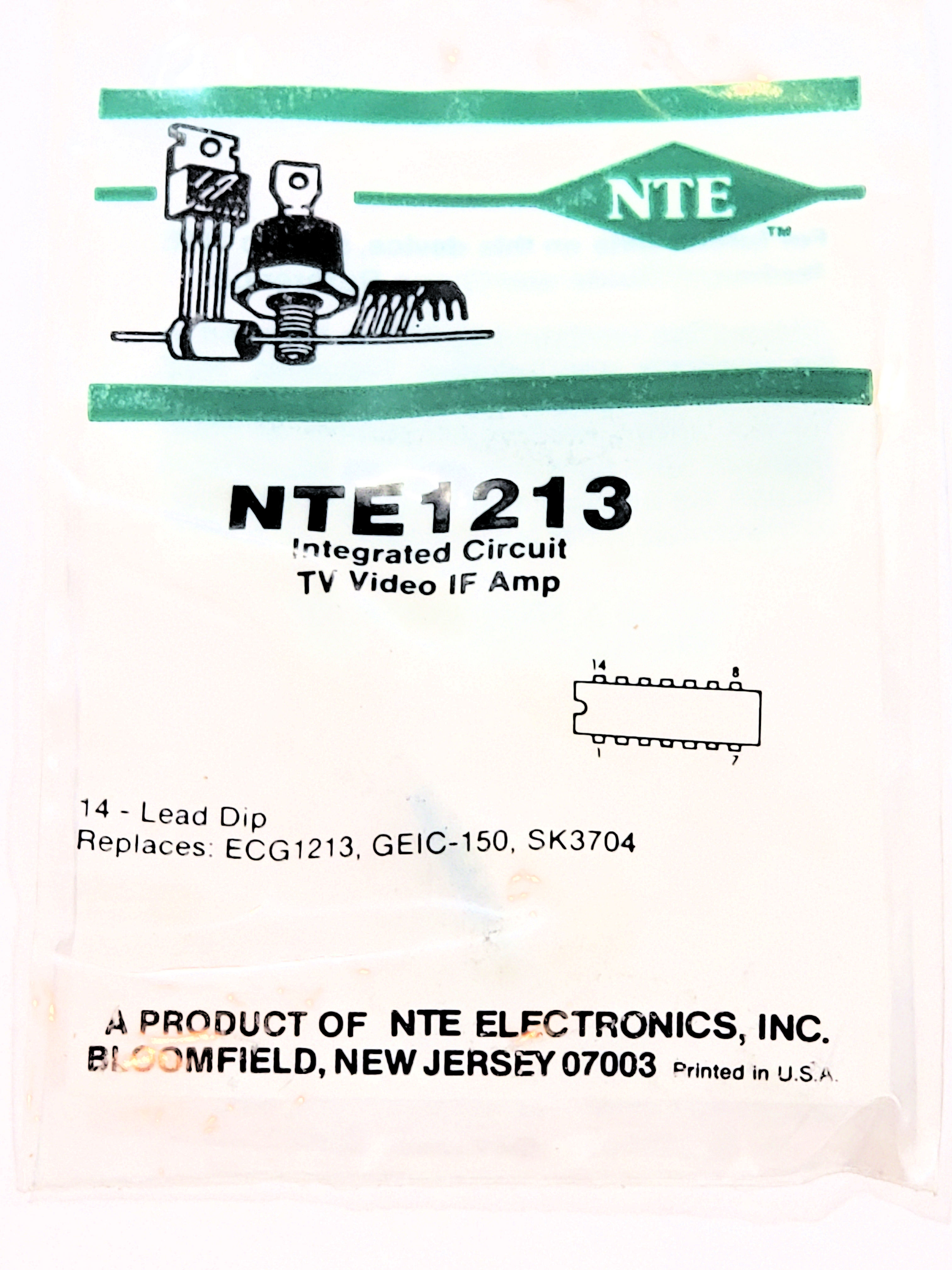 NTE1213 ALT HA11228  14P DIP