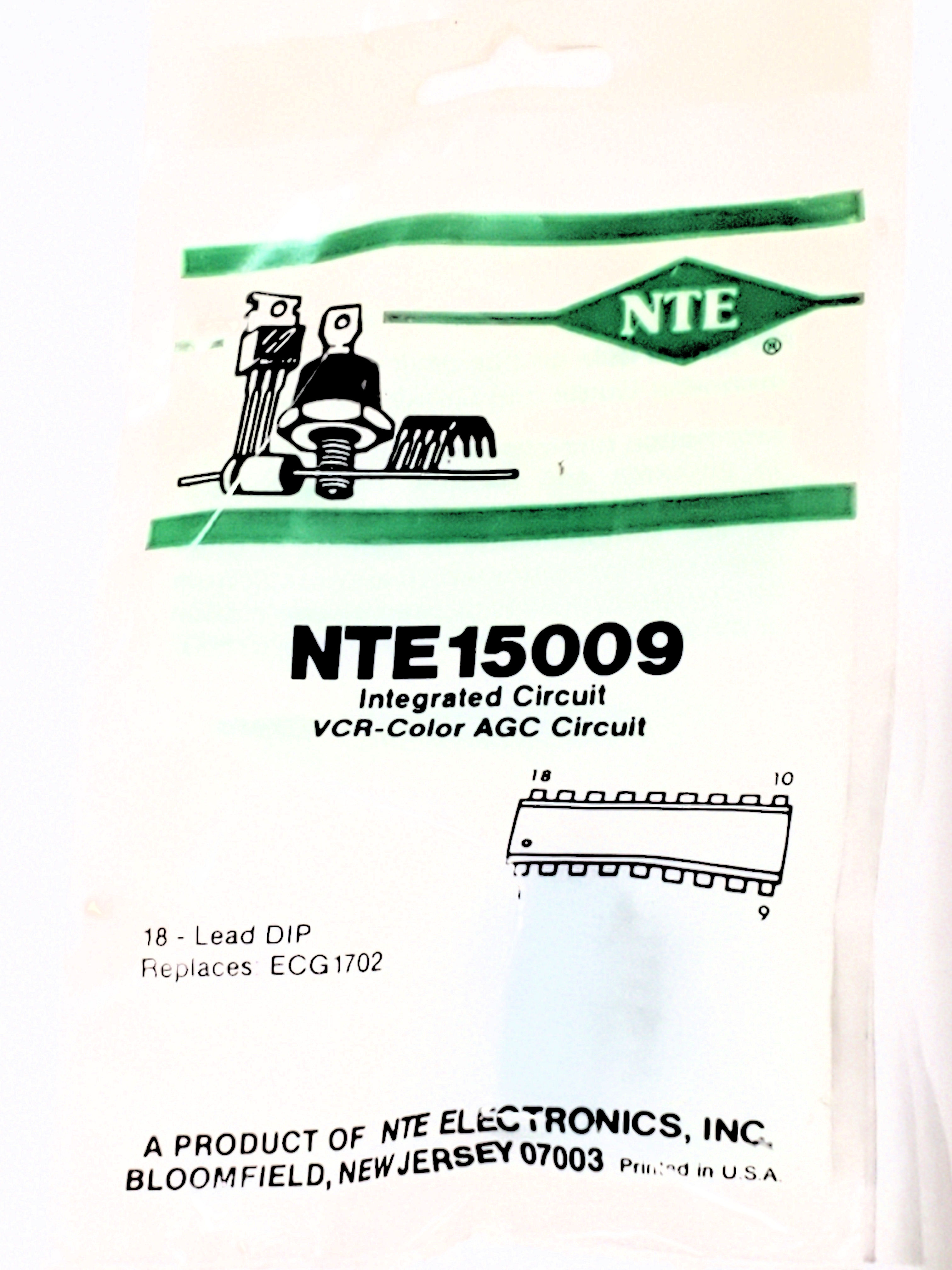 NTE15009 AKA SK10184  18P DIP 1 pc