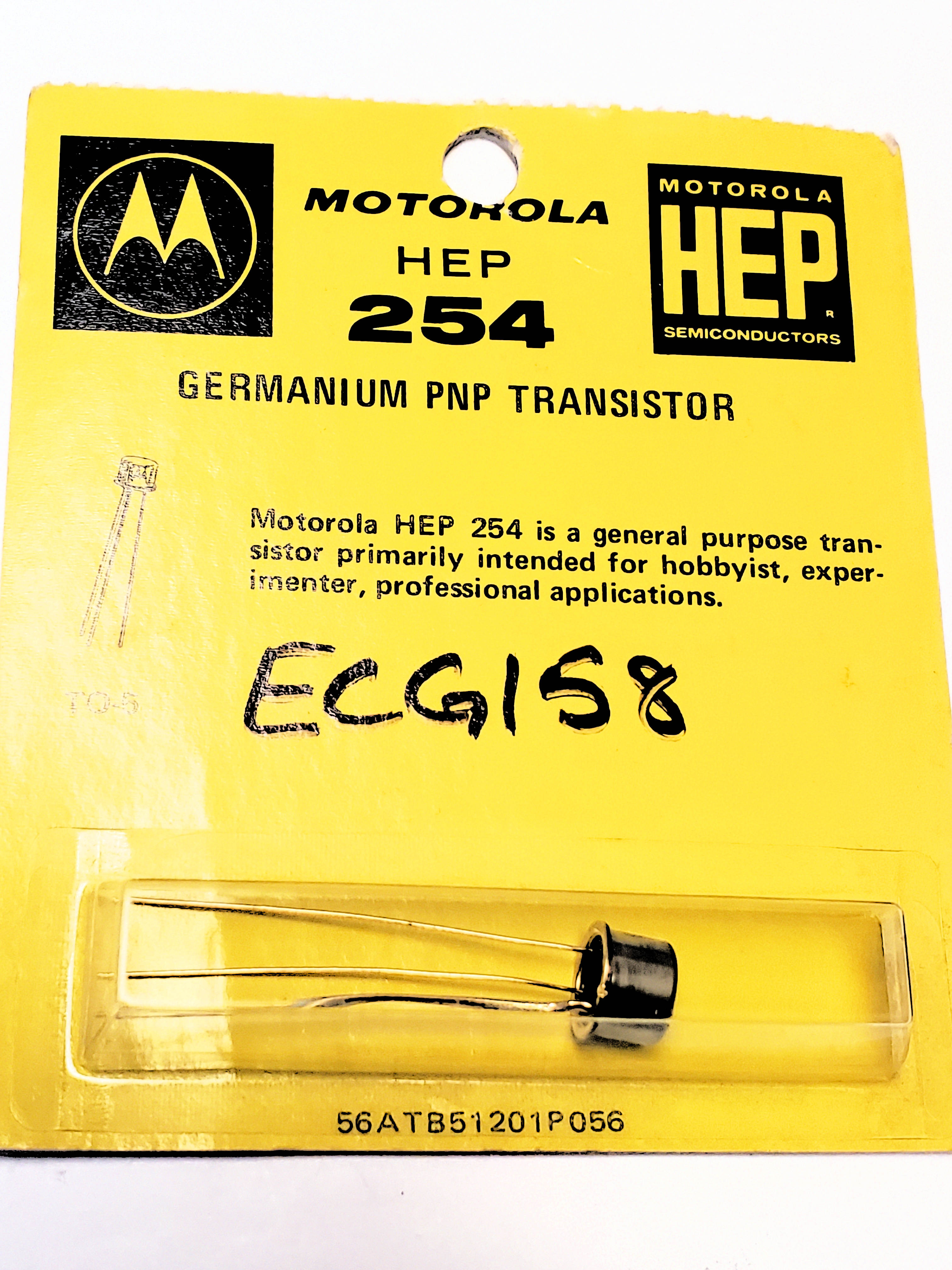 NTE158 ALT HEP254  TO-5