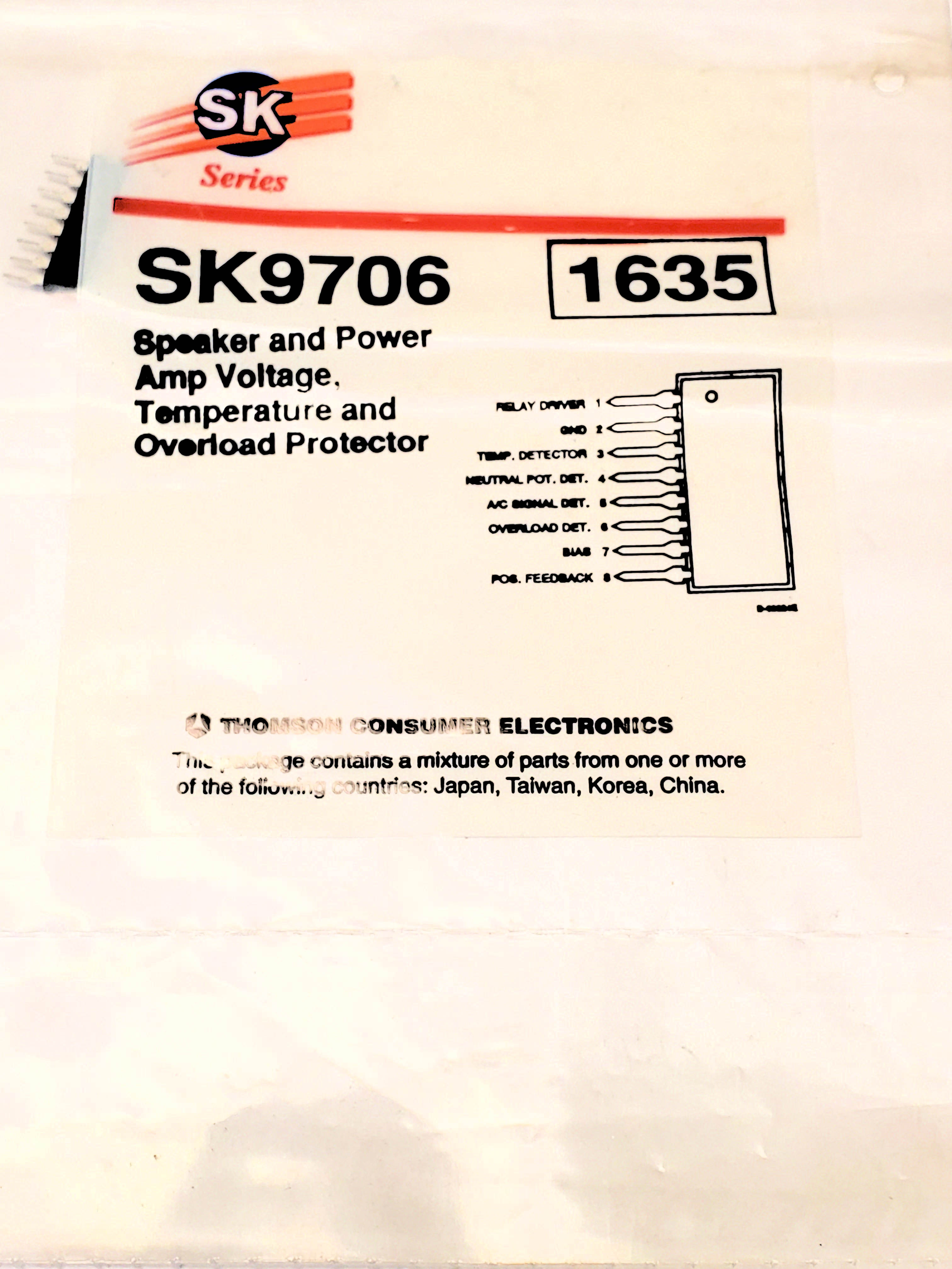 NTE1635 ALT HA12002  8P SIP