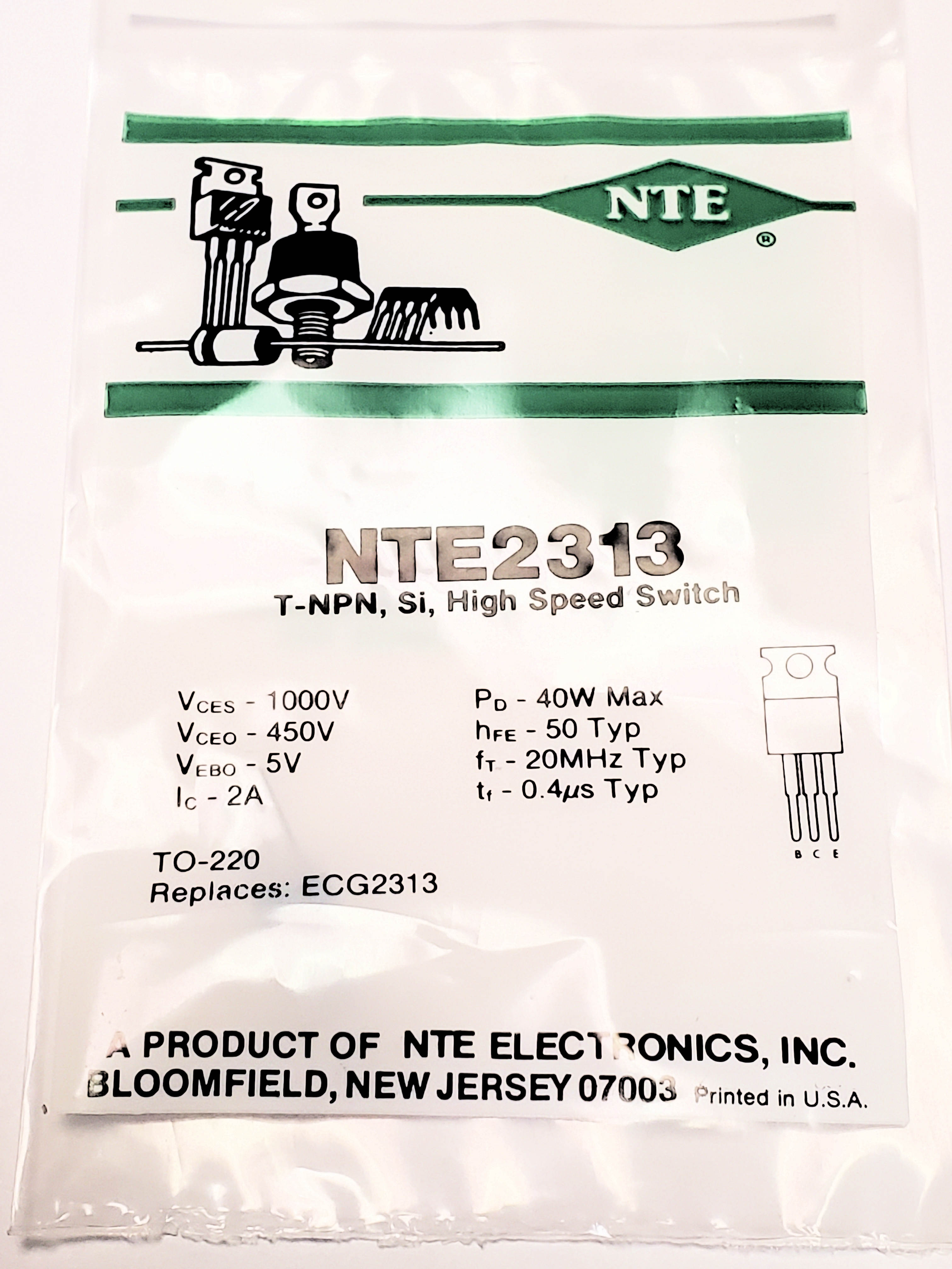 NTE2313   TO-220