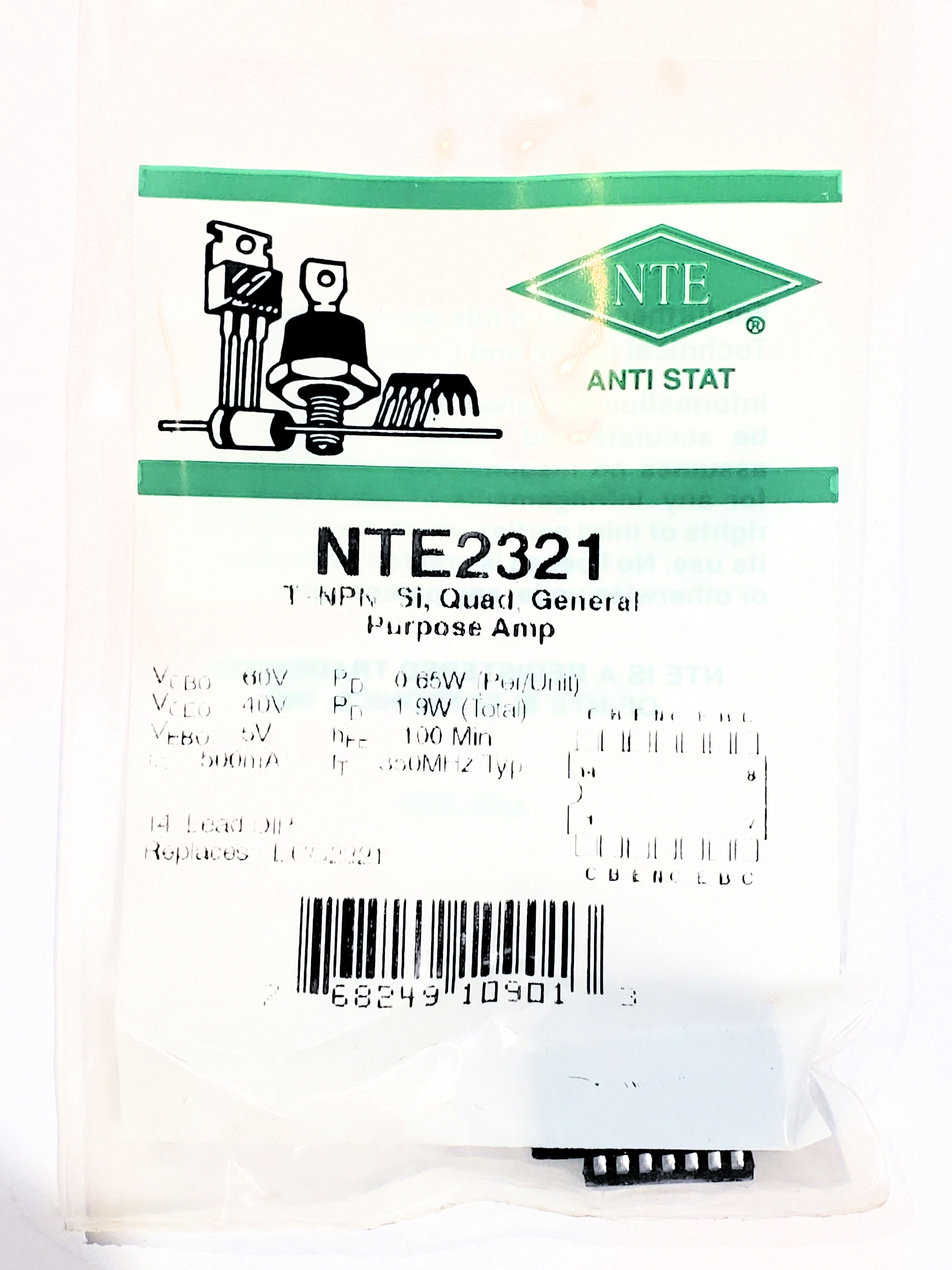 NTE2321  14P DIP