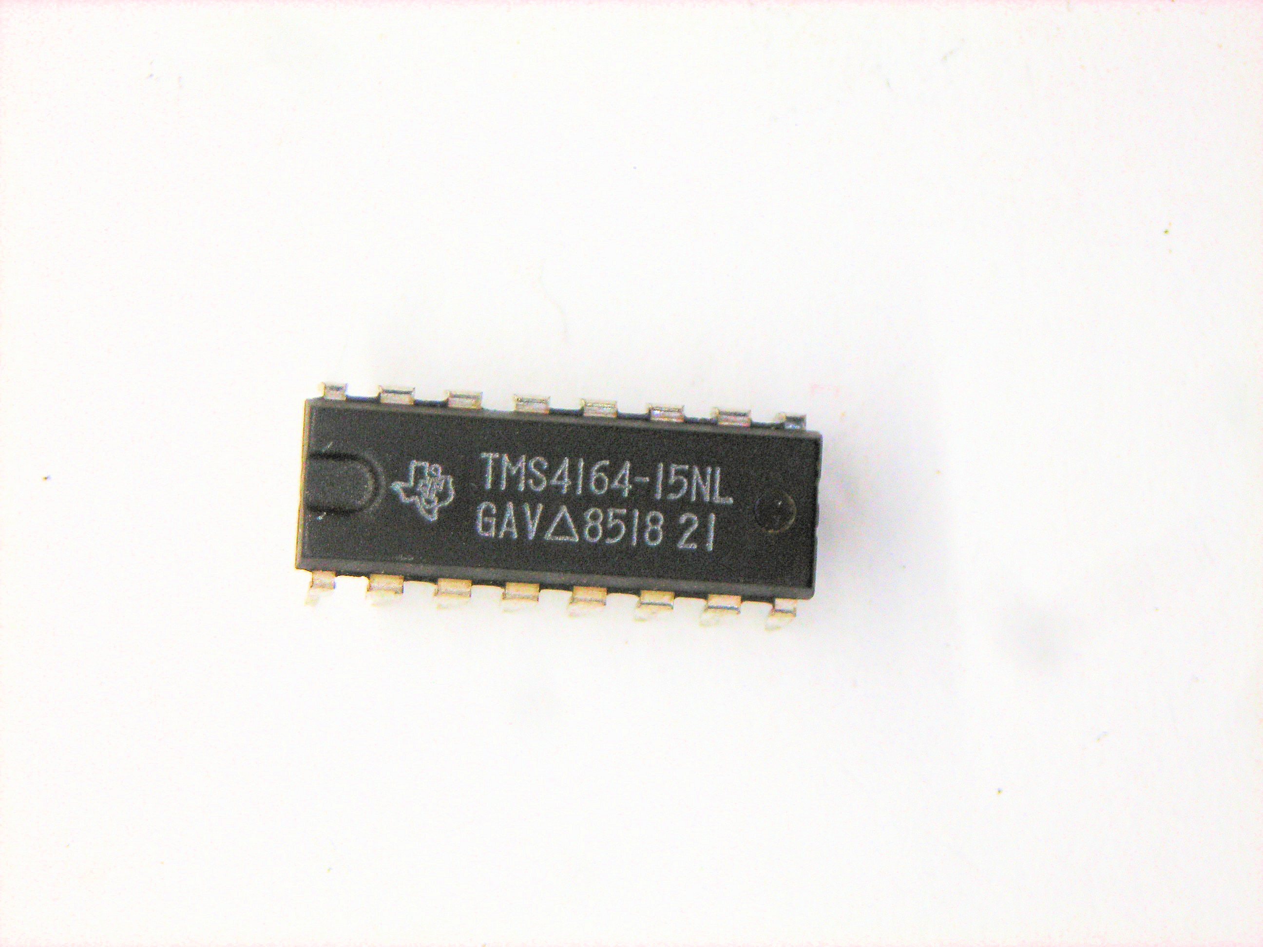 TMS4164-15NL 64K DRAM 16P DIP