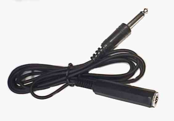 6' Cable 1/4"MONO PLUG TO 1/4"MONO JACK