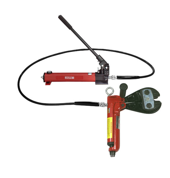 Hand-operated Hydraulic Cutter System for Hard Metals