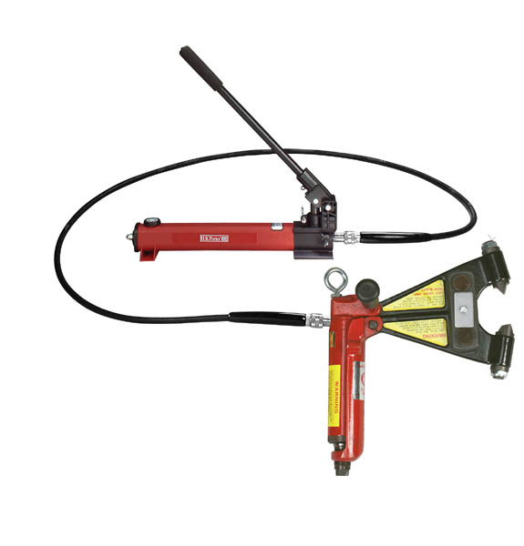 Hand-operated Hydraulic Cutter System for Nuts up to Rockwell C1