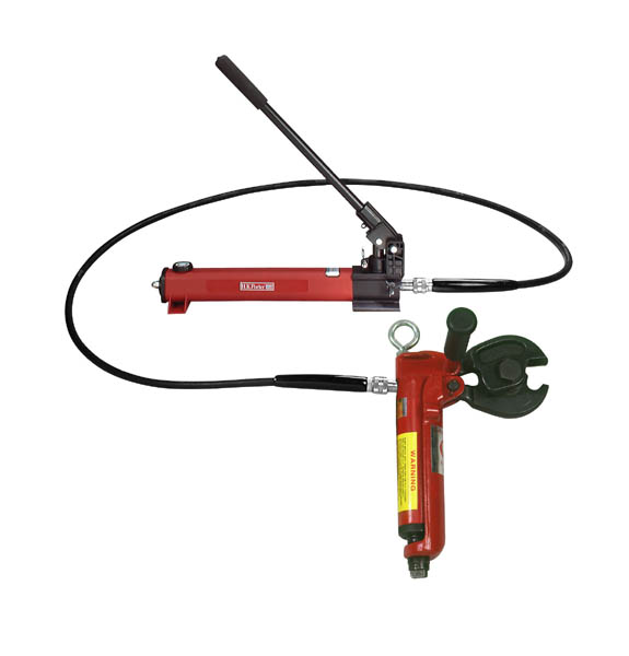 Hand-operated Hydraulic Cutter System for Wire and Cable to 3/4"