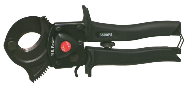 9" Ratchet-type One Hand Operated Soft Cable Cutter