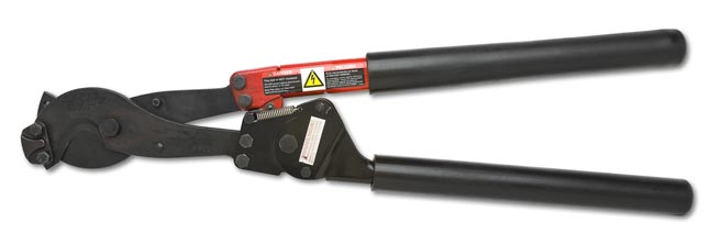 29 1/4" Ratchet-type, Hard Cable Cutter, 1 3/16" Capacity