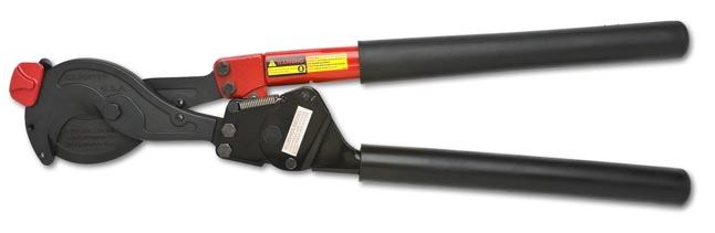 27 1/2" Ratchet-type, Soft Cable Cutter, 2" Capacity