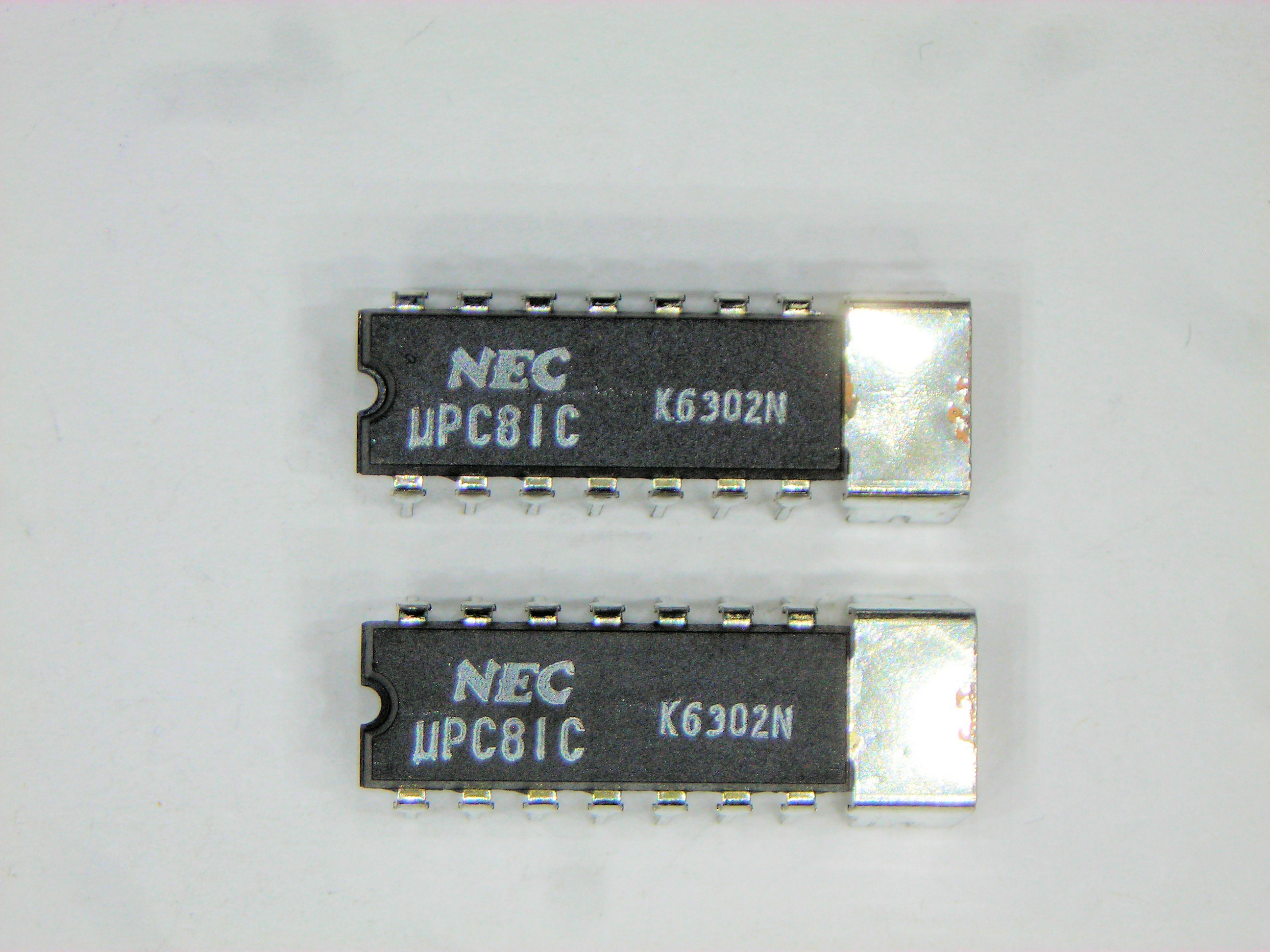 UPC81C AL UPC20C  W/HS 14P DIP