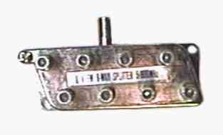 8 WAY TV COUPLER DIE CAST 75 OHM  5C1-115