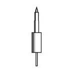 .100" x 0.19" MT Series Chisel Tip for MT1501 Soldering Pencil