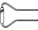 Rope Cutting Tip for 8200 Soldering Guns