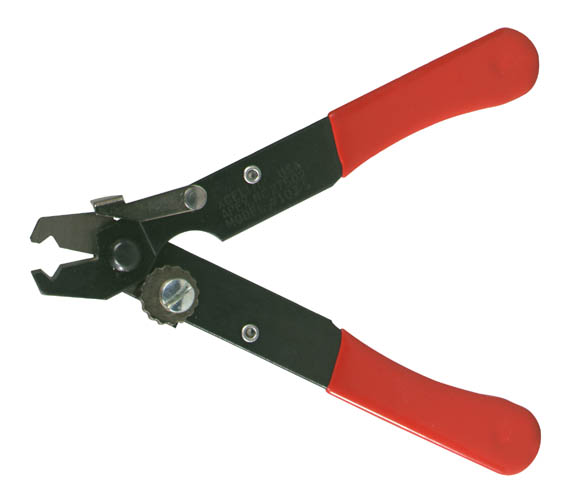 5 1/4" Industrial Wire Stripper with Cushion Grip Handles, Carde