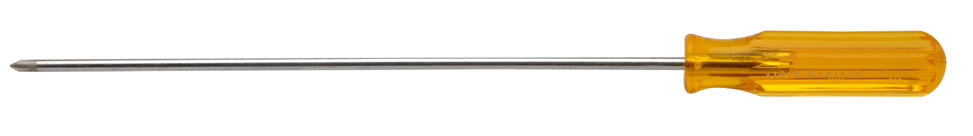 No. 1 Phillips® x 10" Extra Long Round Blade Screwdriver, Amber