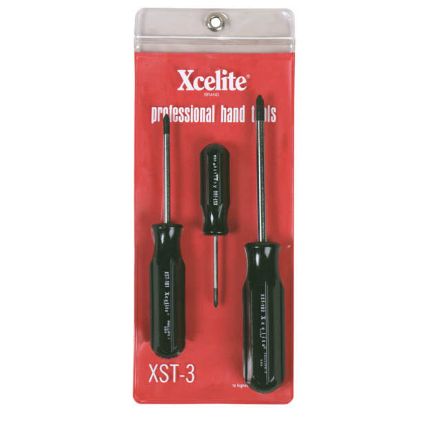 3-Piece Super-tru Tip Screwdriver Set